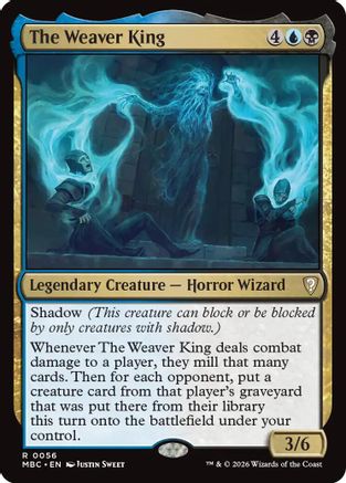 The Weaver King (MBC-056) - Mystery Booster Commander Edition