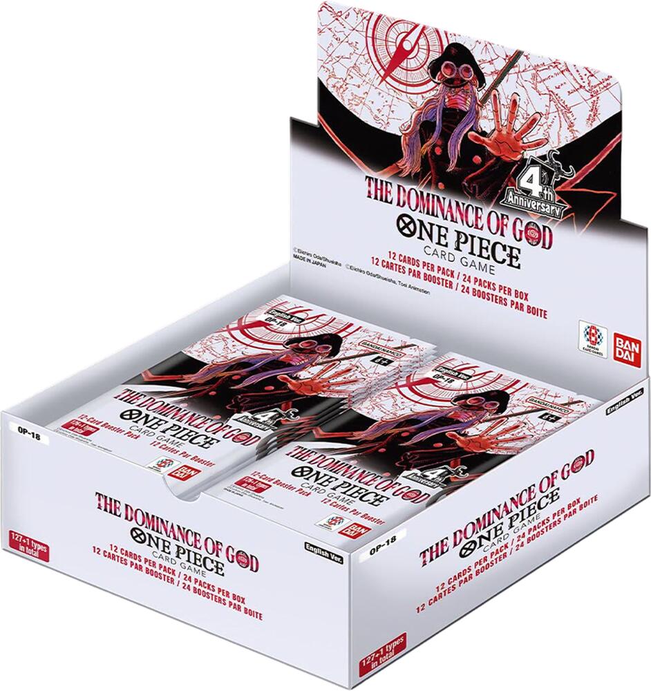 One Piece - The Dominance of God - Booster Box (OP-18)