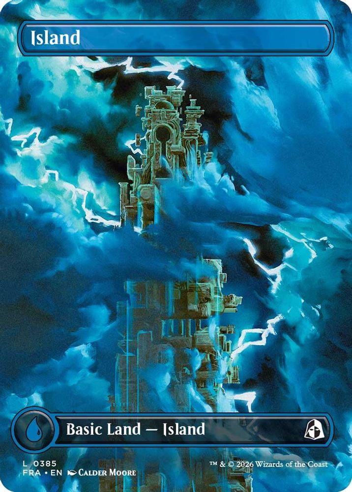 Island (Borderless) (FRA-385) - Reality Fracture Foil