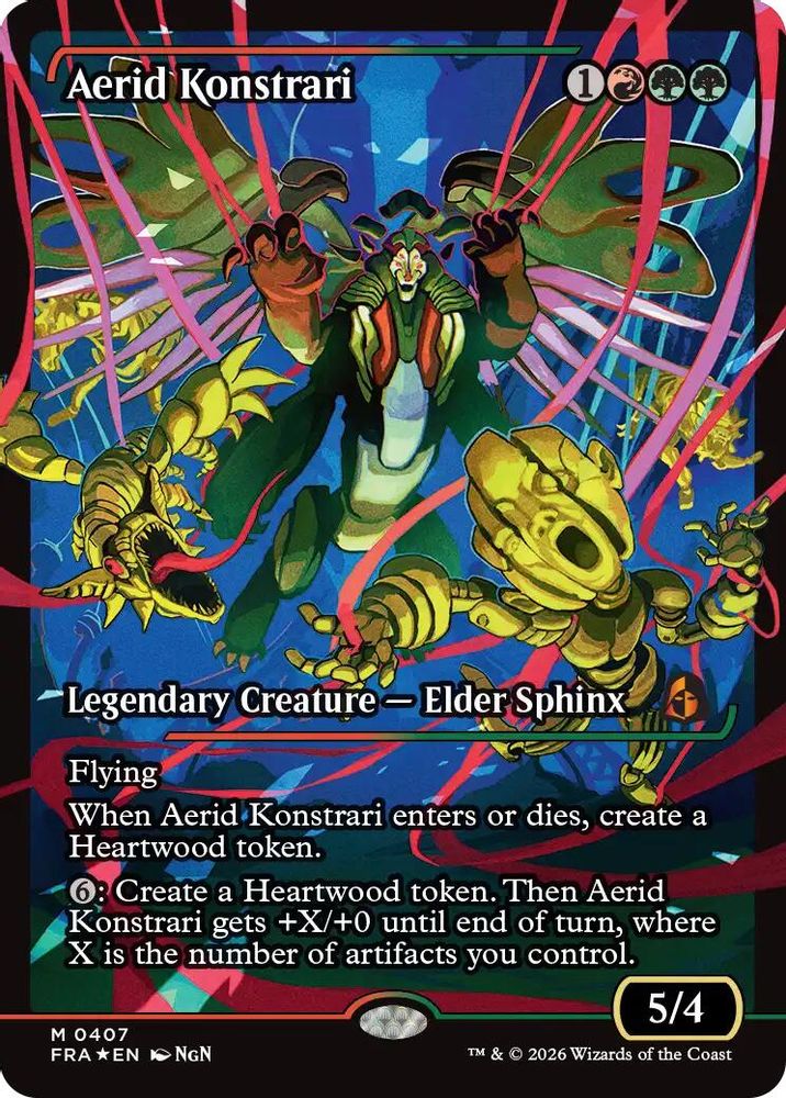 Aerid Konstrari (Showcase) (FRA-407) - Reality Fracture Foil