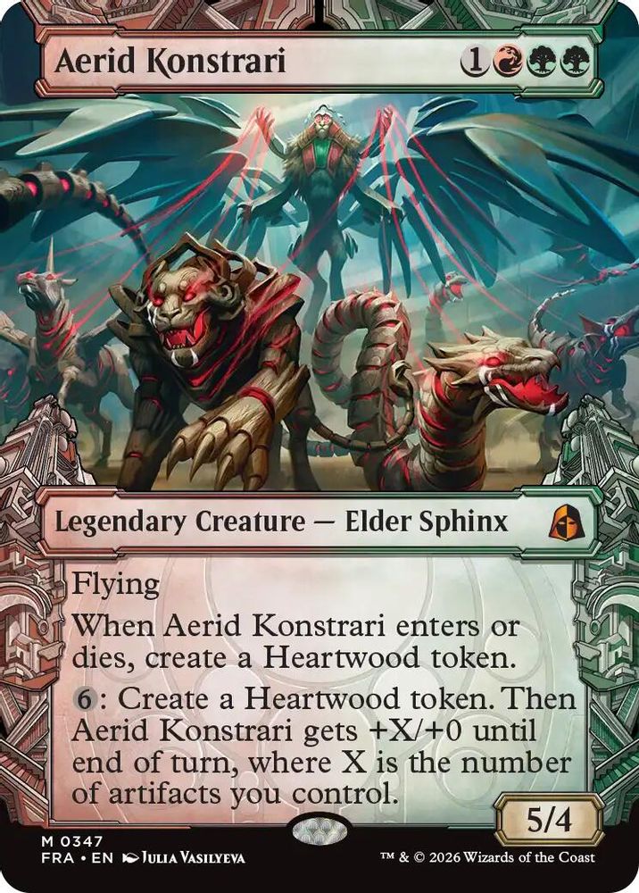 Aerid Konstrari (Showcase) (FRA-347) - Reality Fracture Foil