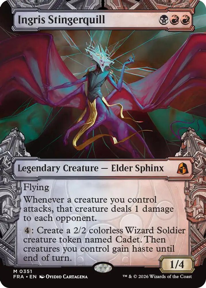 Ingris Stingerquill (Showcase) (FRA-351) - Reality Fracture Foil