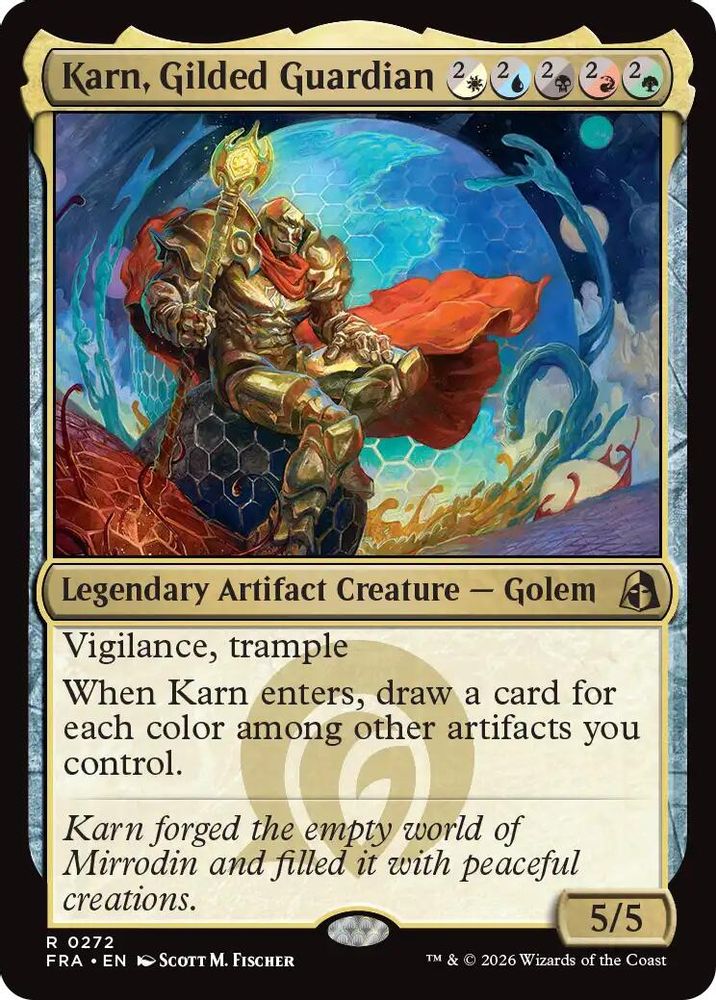 Karn, Gilded Guardian (FRA-272) - Reality Fracture