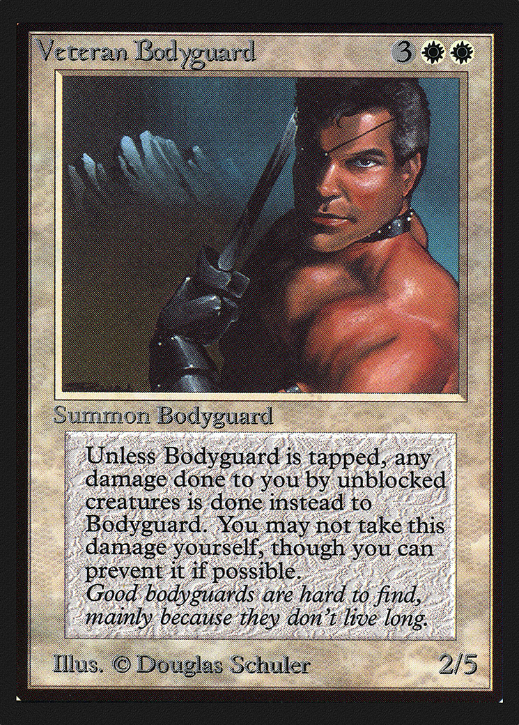 Veteran Bodyguard (CE) (CED-042) - Collectors' Edition
