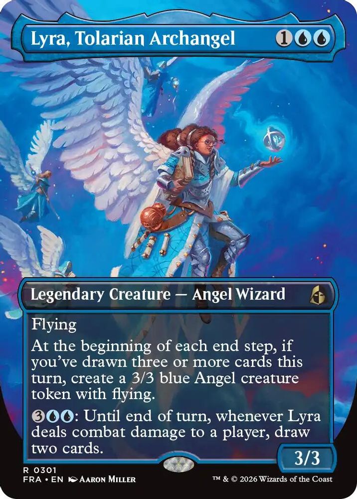 Lyra, Tolarian Archangel (Borderless) (FRA-301) - Reality Fracture