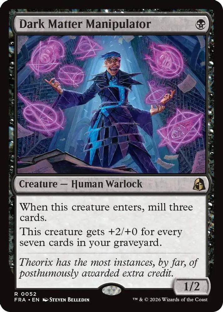 Dark Matter Manipulator (FRA-052) - Reality Fracture Foil