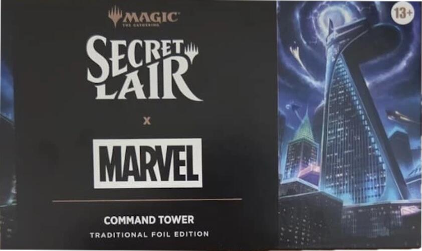 Magic the Gathering - Secret Lair x Marvel - Command Tower Traditional Foil