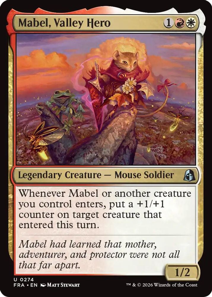 Mabel, Valley Hero (FRA-274) - Reality Fracture Foil