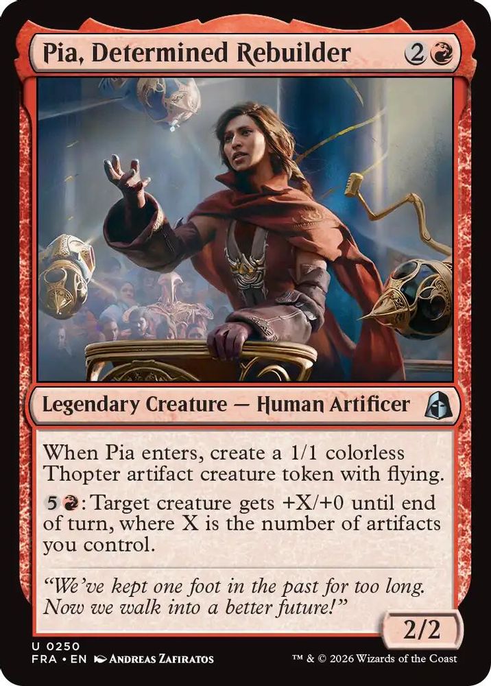 Pia, Determined Rebuilder (FRA-250) - Reality Fracture