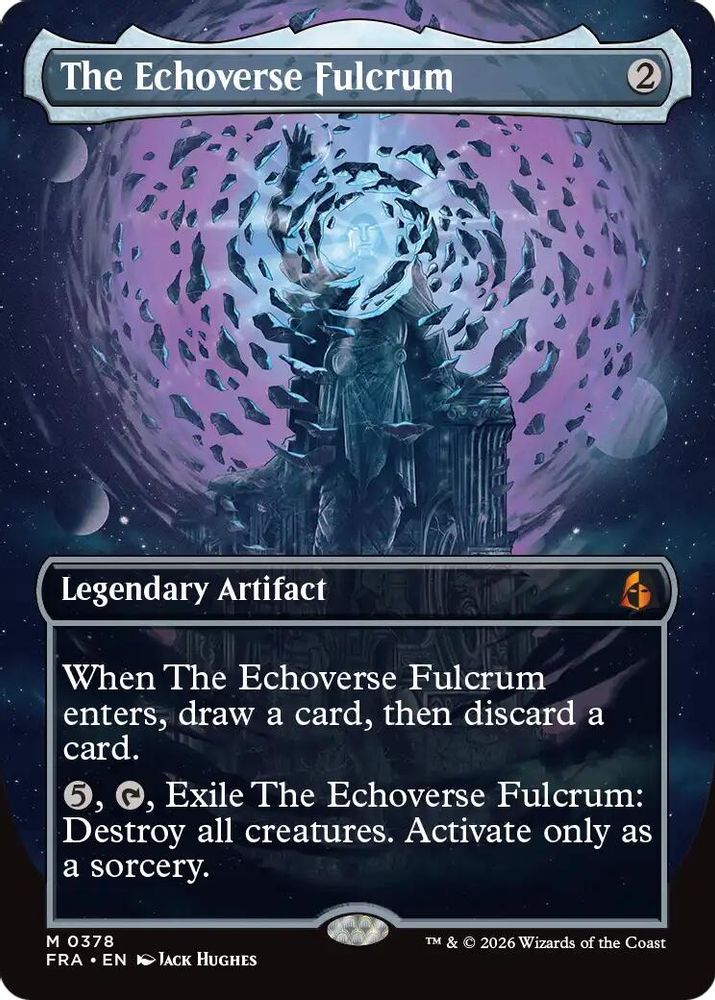 The Echoverse Fulcrum (Borderless) (FRA-378) - Reality Fracture