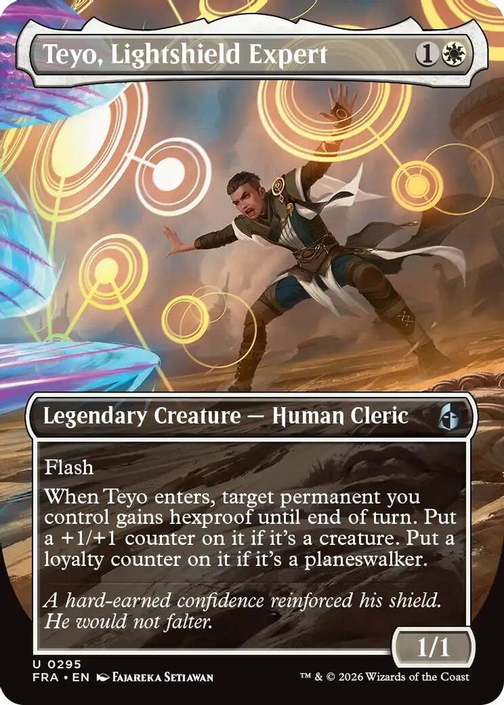 Teyo, Lightshield Expert (Borderless) (FRA-295) - Reality Fracture Foil