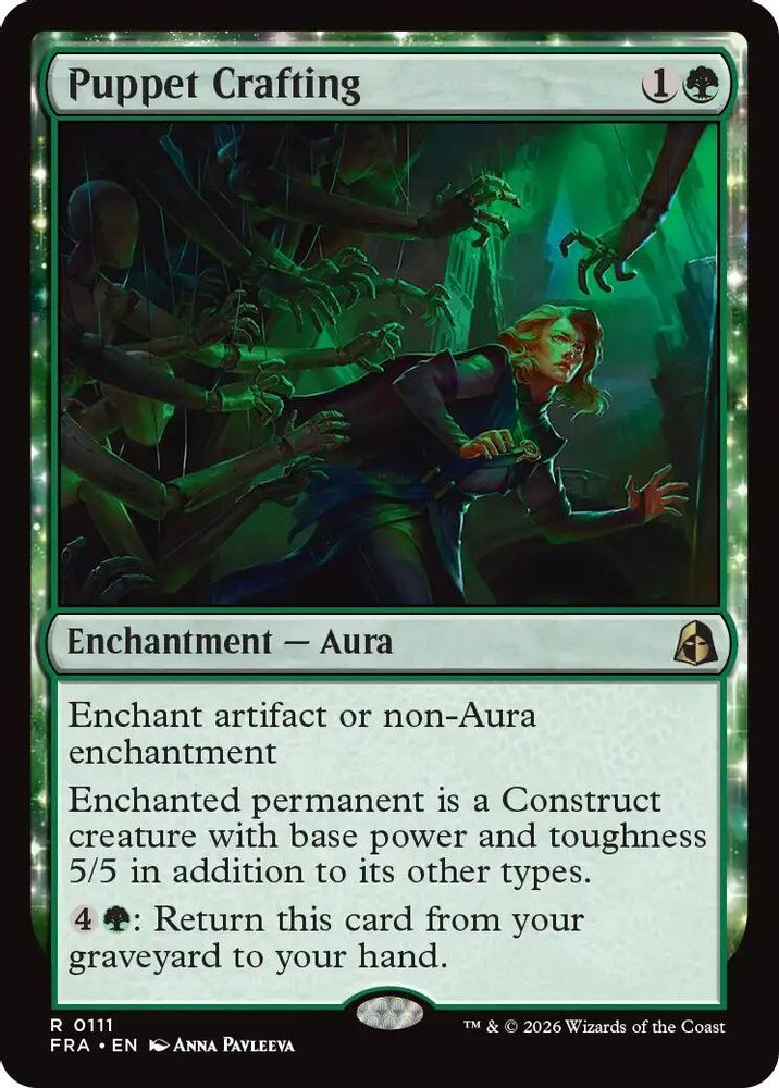 Puppet Crafting (FRA-111) - Reality Fracture Foil