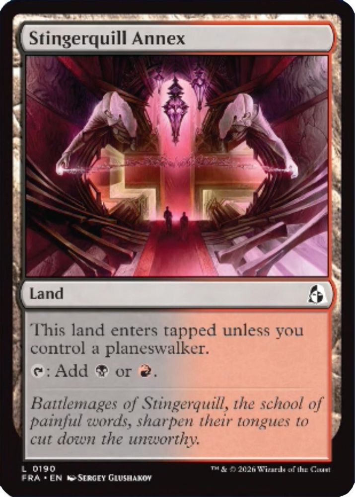 Stingerquill Annex (FRA-190) - Reality Fracture