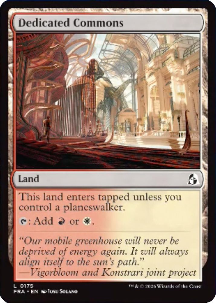 Dedicated Commons (FRA-175) - Reality Fracture Foil