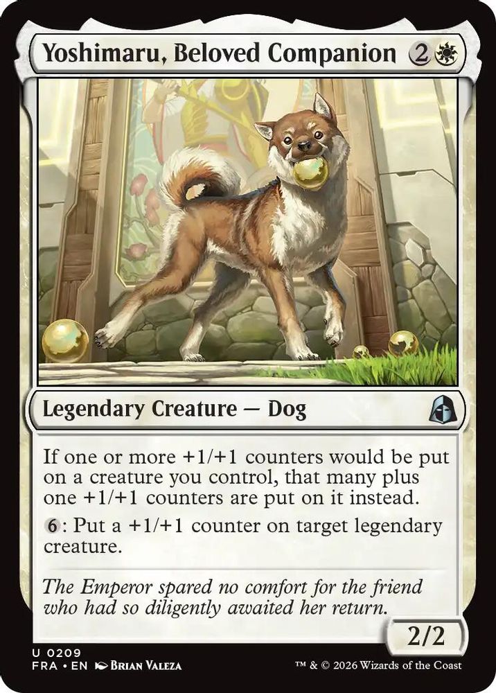 Yoshimaru, Beloved Companion (FRA-209) - Reality Fracture Foil