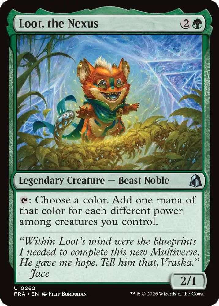 Loot, the Nexus (FRA-262) - Reality Fracture Foil