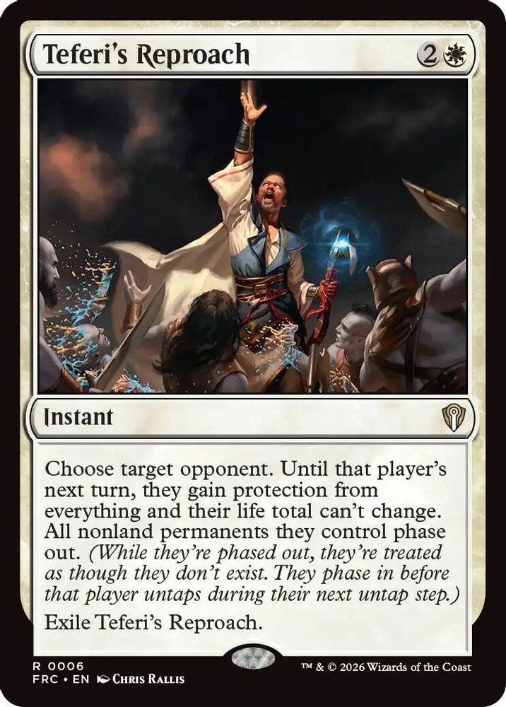Teferi's Reproach (004) - Commander: Reality Fracture