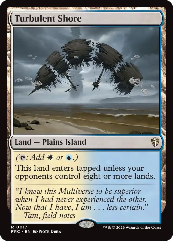Turbulent Shore (FRC-017) - Commander: Reality Fracture