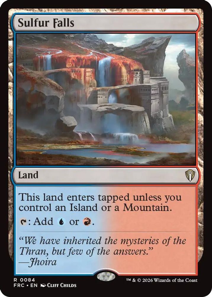 Sulfur Falls (084) - Commander: Reality Fracture