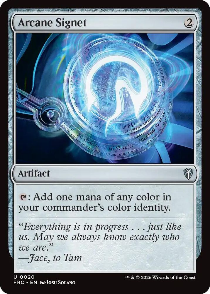 Arcane Signet (FRC-020) - Commander: Reality Fracture