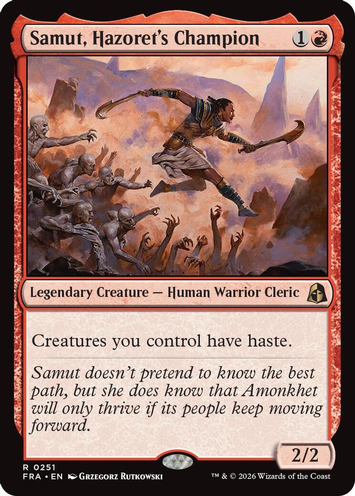 Samut, Hazorer's Champion (FRA-251) - Reality Fracture Foil