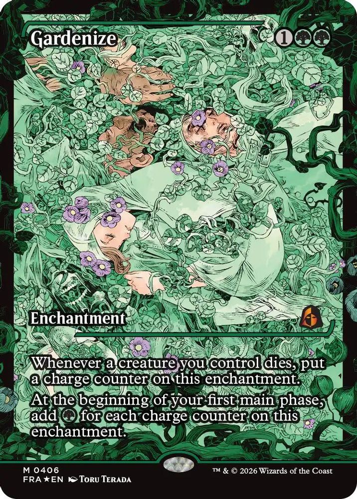 Gardenize (Showcase) (FRA-406) - Reality Fracture Foil