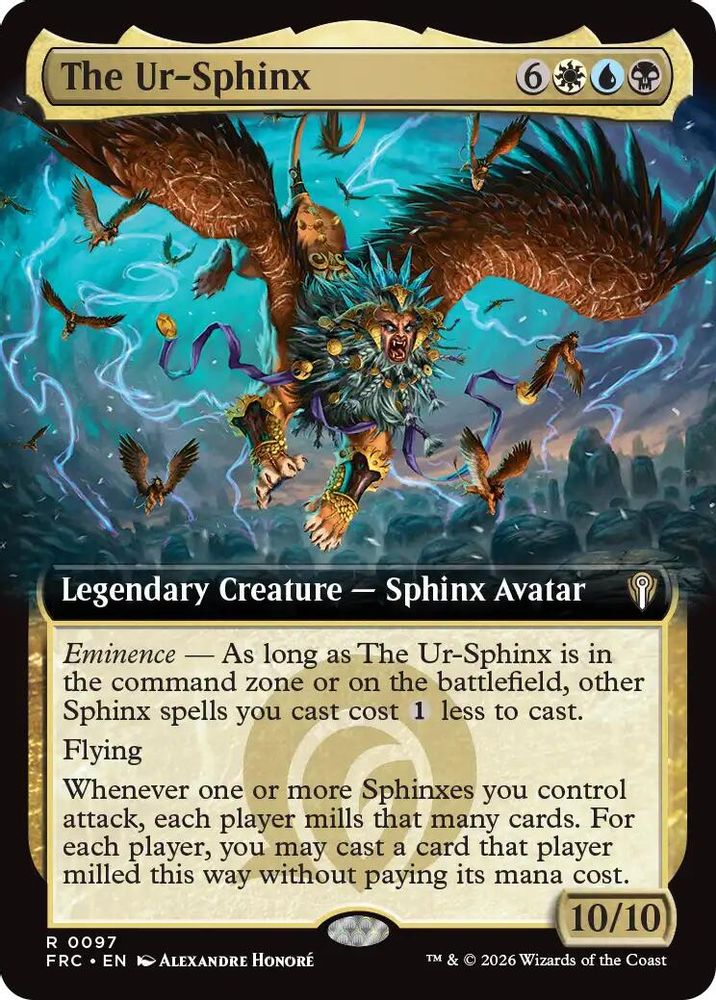 The Ur-Sphinx (Extended Art) (097) - Commander: Reality Fracture