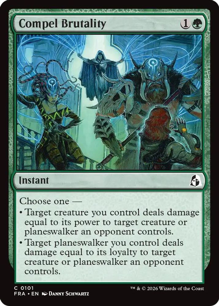 Compel Brutality (FRA-101) - Reality Fracture Foil