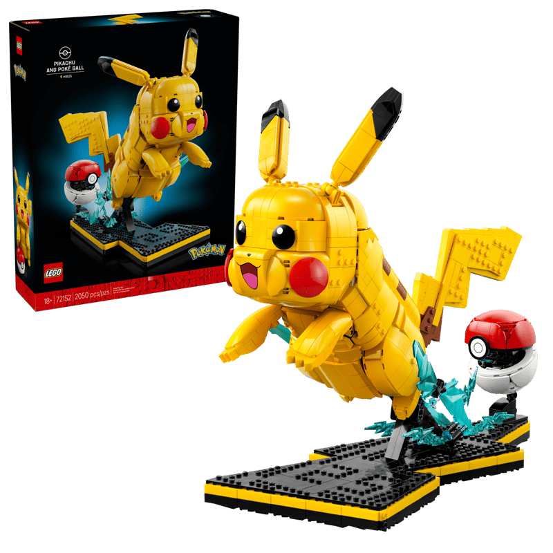 LEGO Pokemon Pikachu and Poke Ball