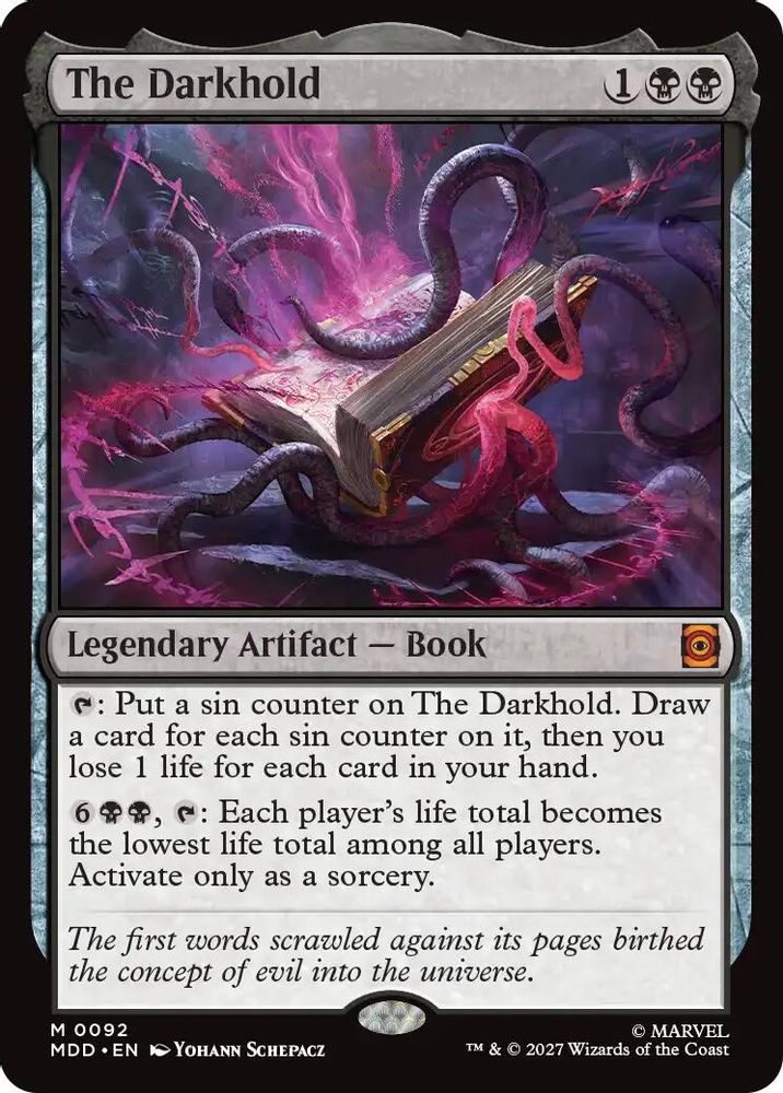 The Darkhold (MDD-092) - Marvel: Darkhold Destiny Foil