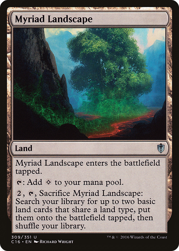 Myriad Landscape (C16-309) - Commander 2016