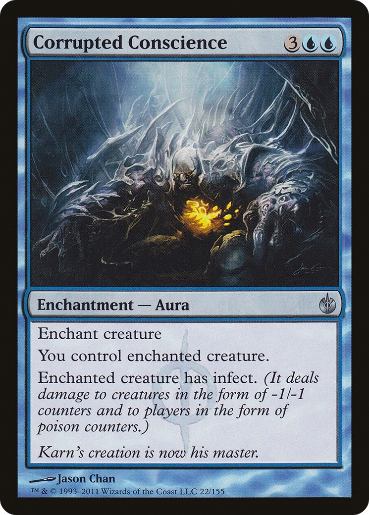 Corrupted Conscience (MBS-022) - Mirrodin Besieged Foil