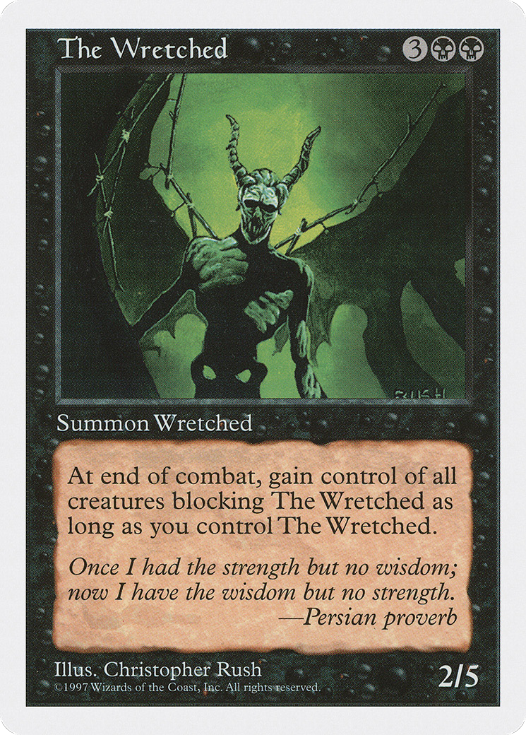 The Wretched (5ED-197) - Fifth Edition
