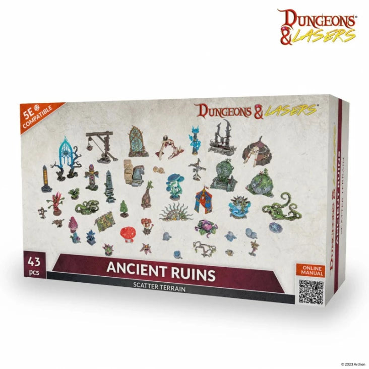 Dungeon And Lasers - Ancient Ruins Scatter Terrain