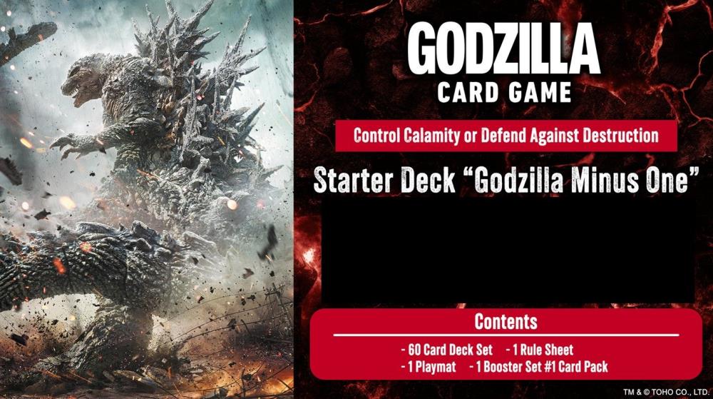 Godzilla Card Game - Godzilla Minus One Starter Deck