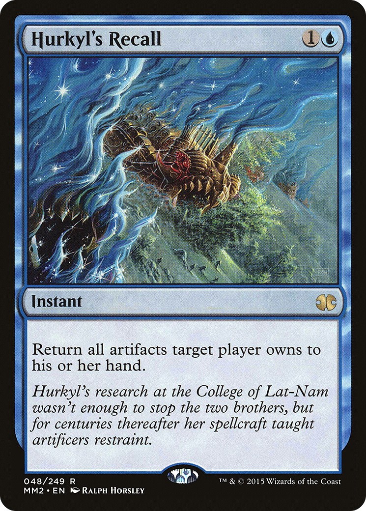 Hurkyl's Recall (MM2-048) - Modern Masters 2015