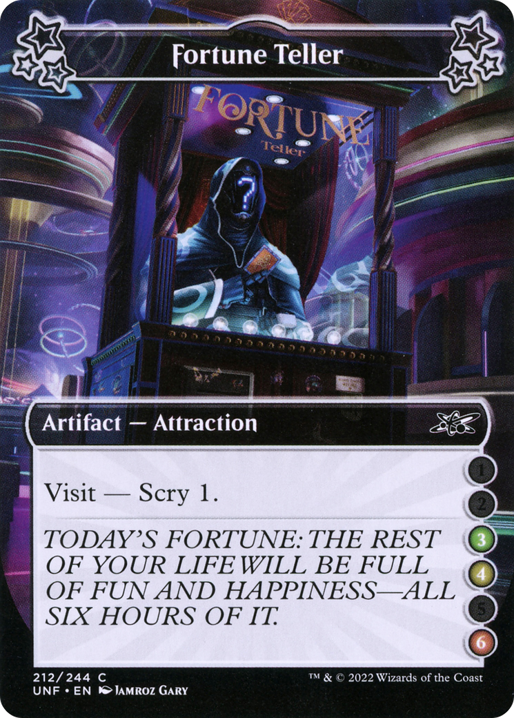 Fortune Teller (3-4-6) (UNF-212D) - Unfinity Foil