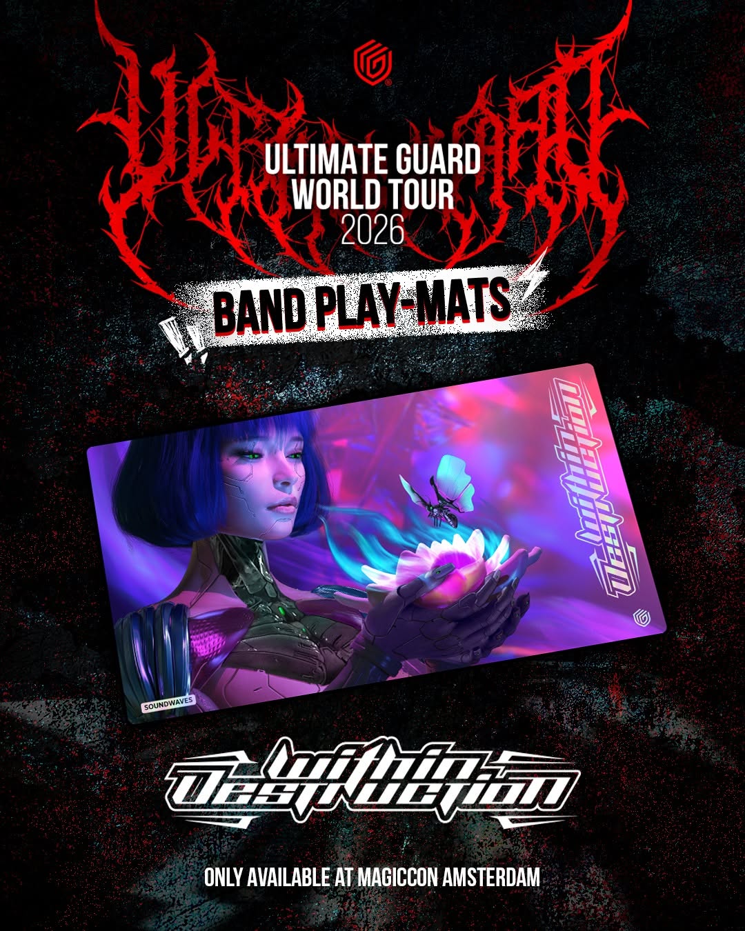 Ultimate Guard Band Mats - MagicCon Amsterdam 2026 - Within Destruction