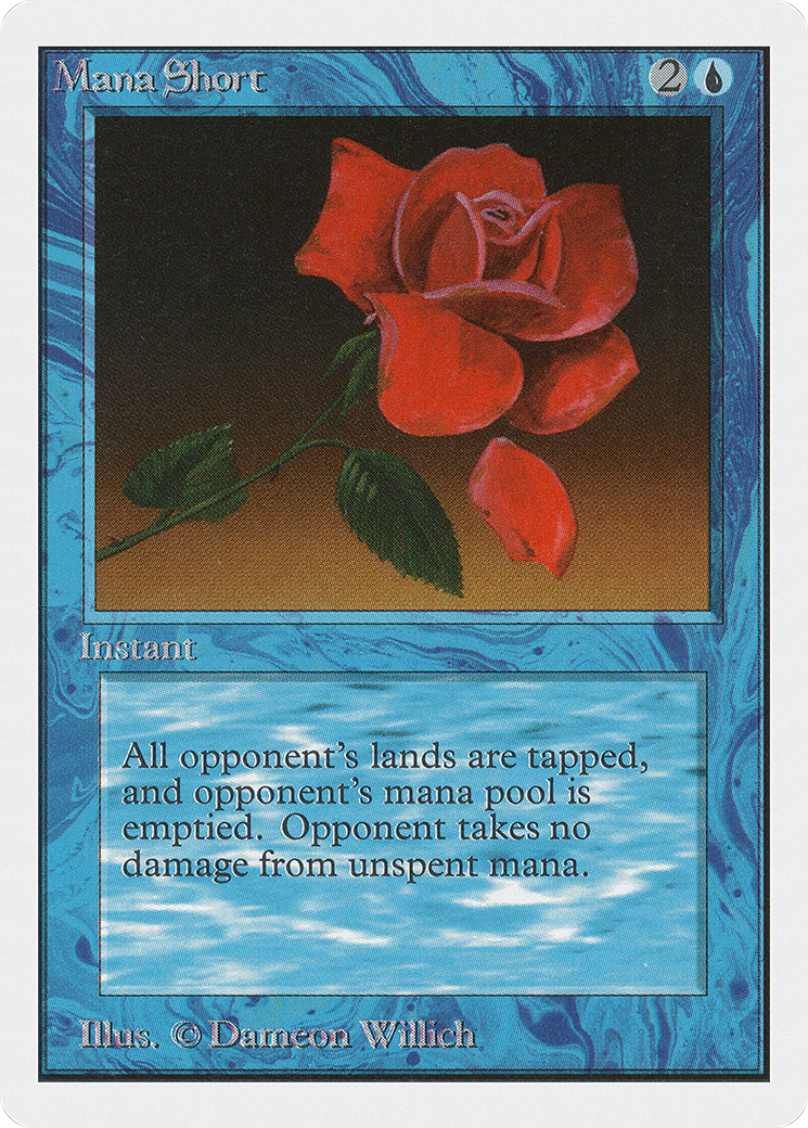 Mana Short (2ED-66) - Unlimited Edition