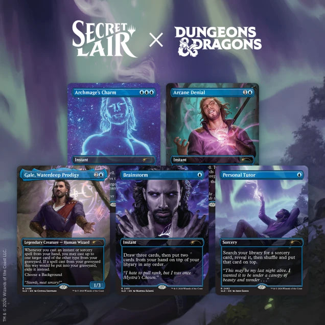 Magic the Gathering - Secret Lair x Dungeons & Dragons - Gale’s Ambition - Non-Foil