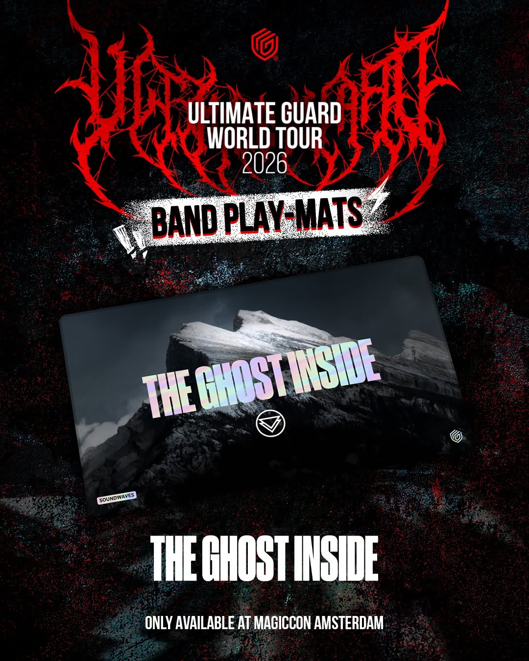 Ultimate Guard Band Mats - MagicCon Amsterdam 2026 - The Ghost Inside