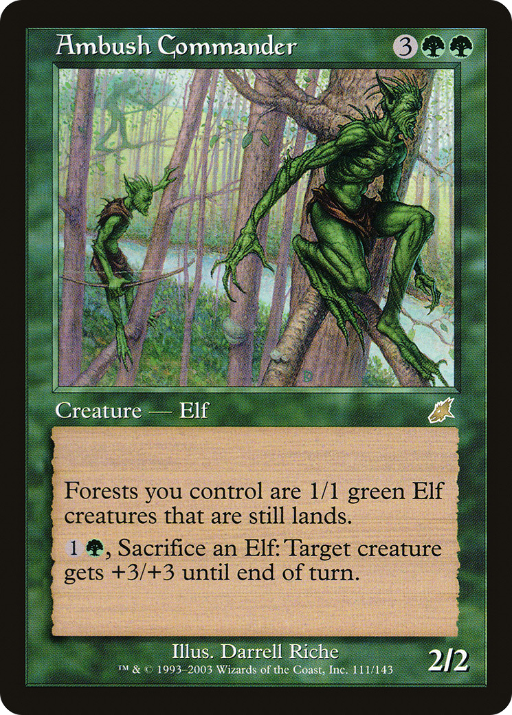 Ambush Commander (SCG-111) - Scourge Foil