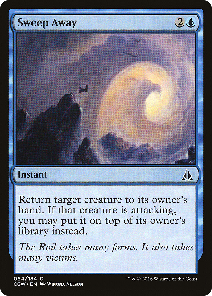 Sweep Away (OGW-064) - Oath of the Gatewatch Foil