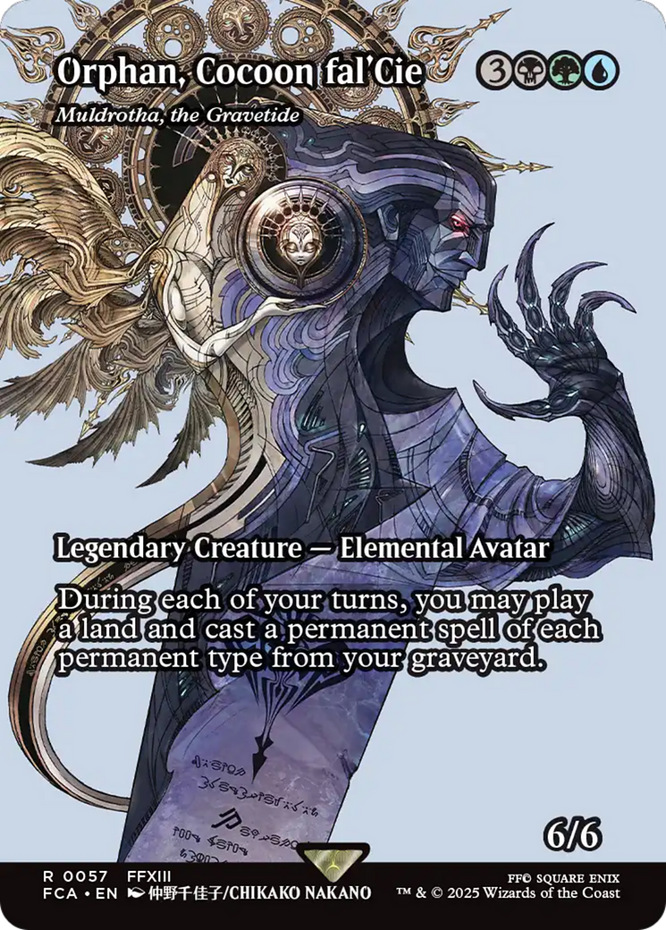 Orphan, Cocoon fal'Cie - Muldrotha, the Gravetide (Showcase) (FCA-057) - FINAL FANTASY: Through the Ages / Orphan, Cocoon fal'Cie (Borderless)