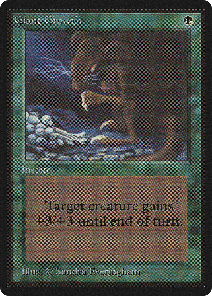 Giant Growth (LEB-198) - Limited Edition Beta