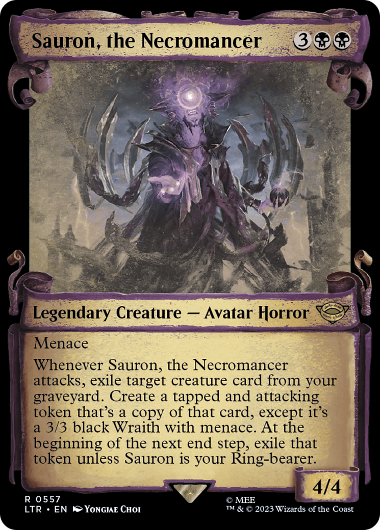Sauron, the Necromancer (LTR-557) - The Lord of the Rings: Tales of Middle-earth: (Showcase)