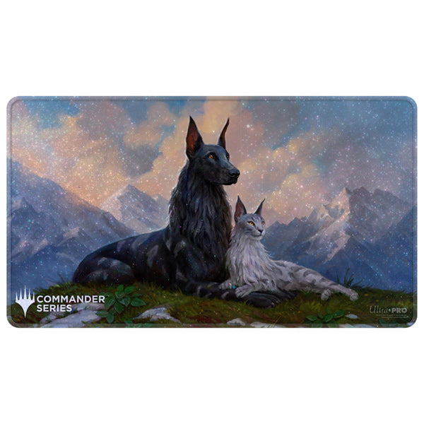 Rin and Seri - Holofoil Stitched Edge Playmat - Magic the Gathering - Commander Series 8