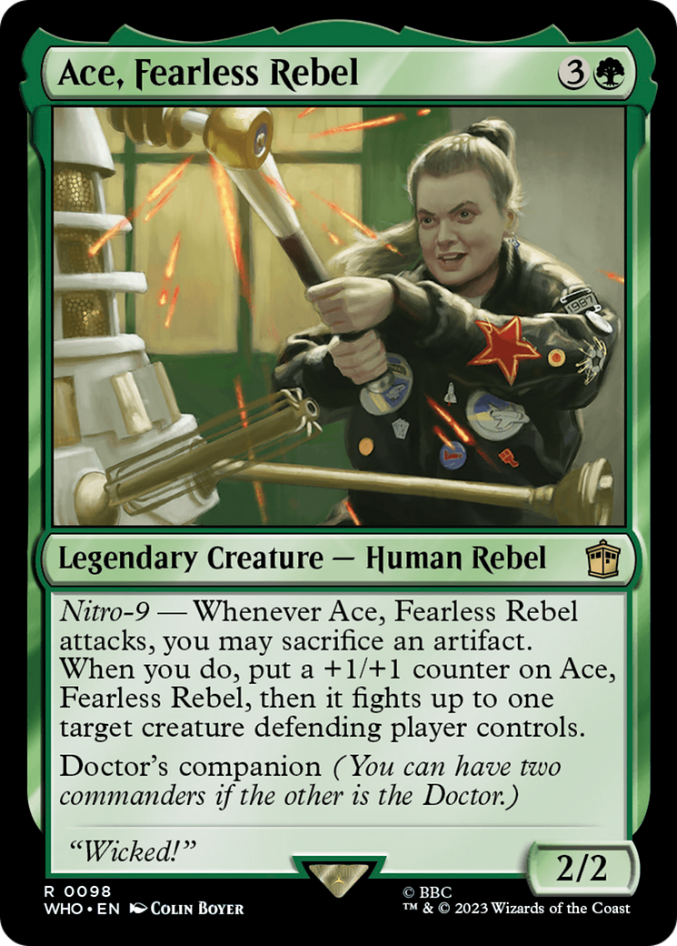 Ace, Fearless Rebel (WHO-098) - Doctor Who