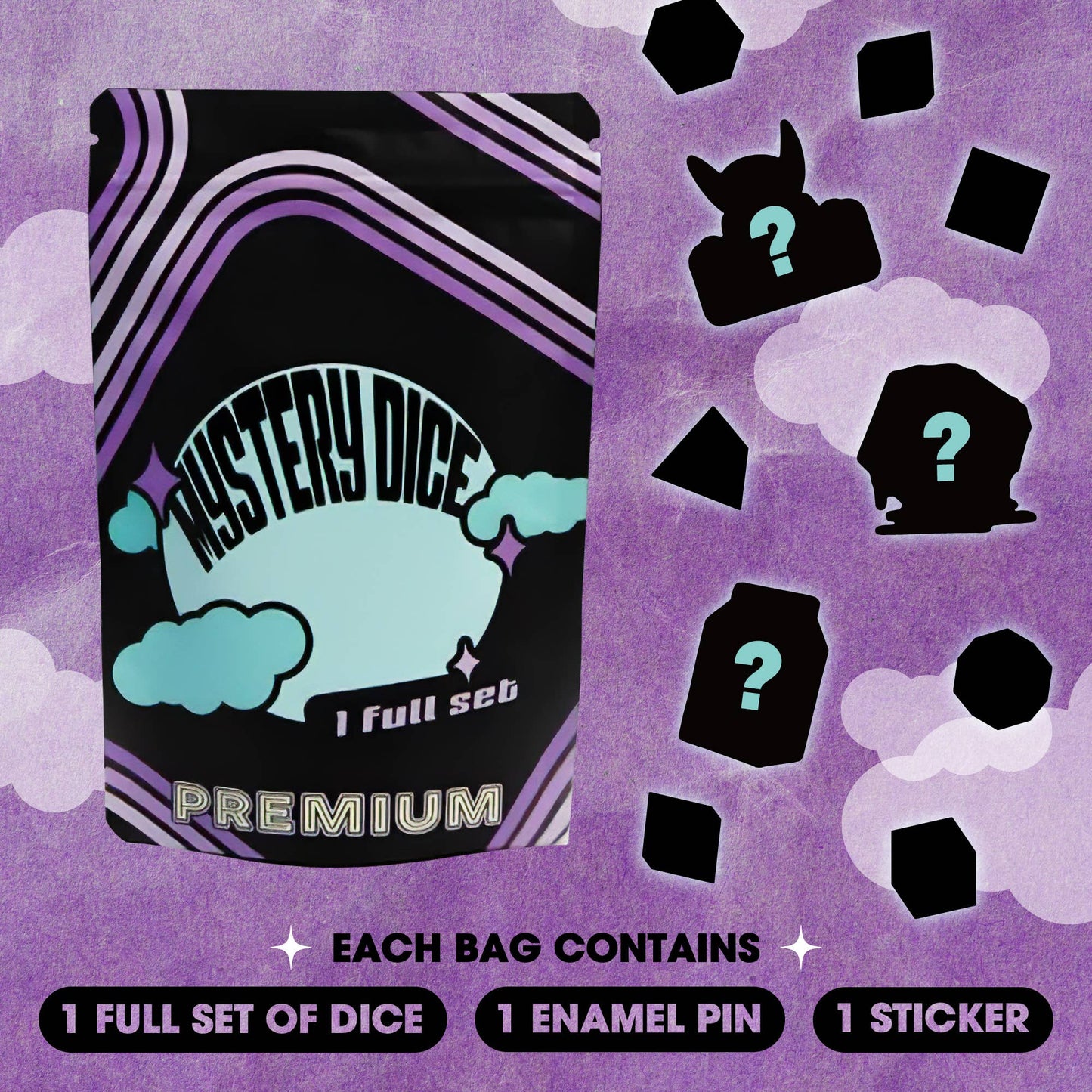 Premium Mystery Dice Set - 1985 Games