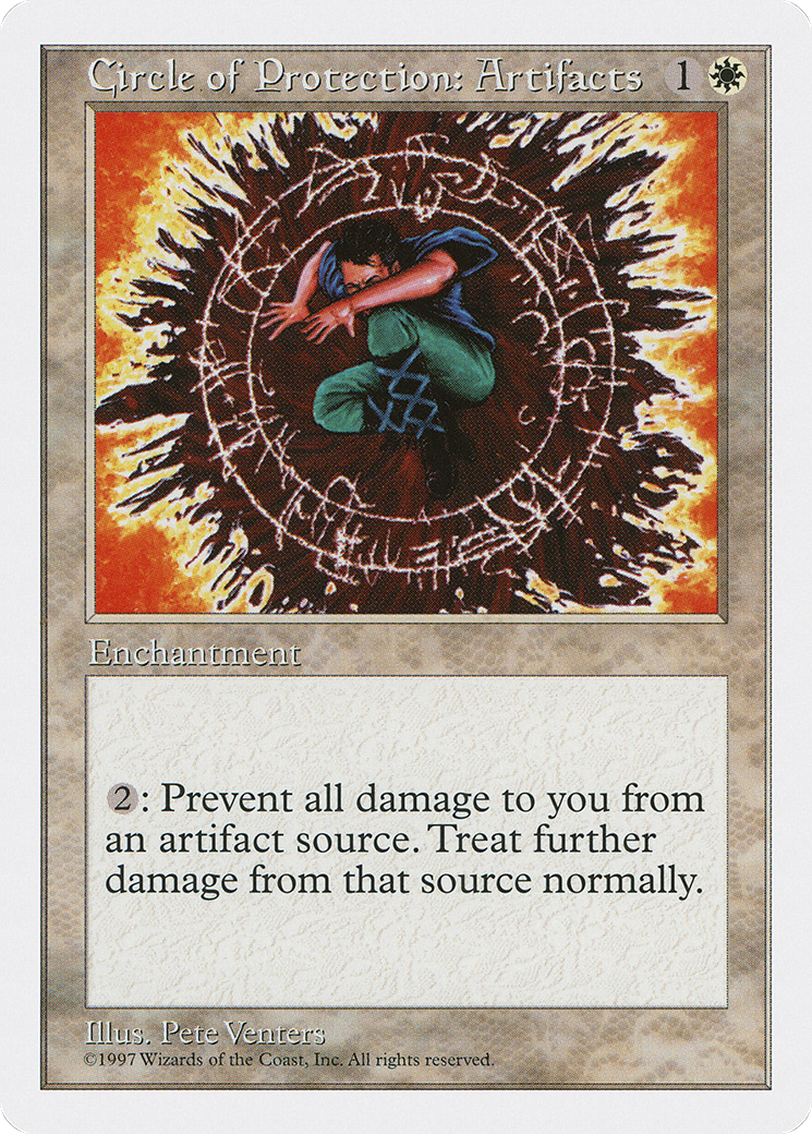 Circle of Protection: Artifacts (5ED-16) - Fifth Edition